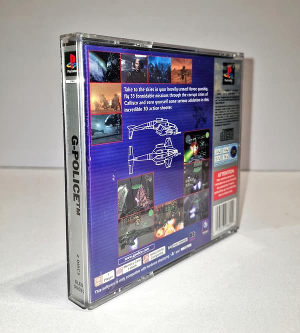 G-POLICE PSX 3XA game