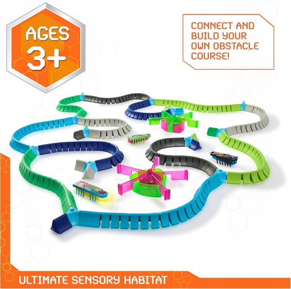 HEX BOTS NANO LAND STEM SET: 3 NANO ROBOTS