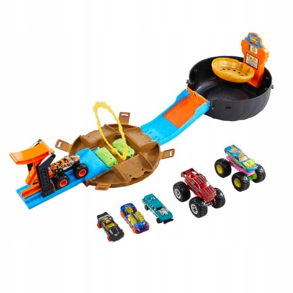 Hot Wheels Monster Trucks Stunt Set Tyres