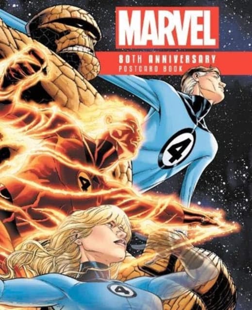 Marvel 80th Anniversary Postcard Book by Marvel