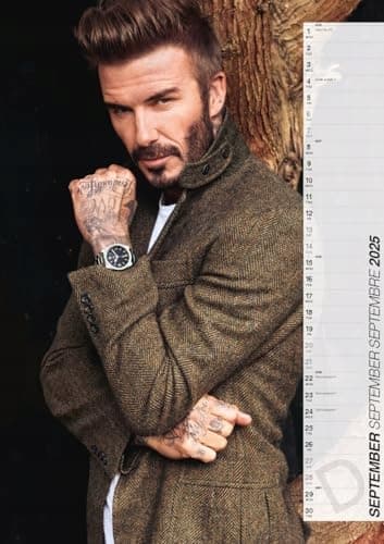 David Beckham 2025 Calendar