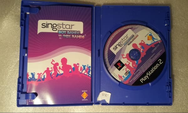SingStar: Boy Bands vs Girl Bands - PS2