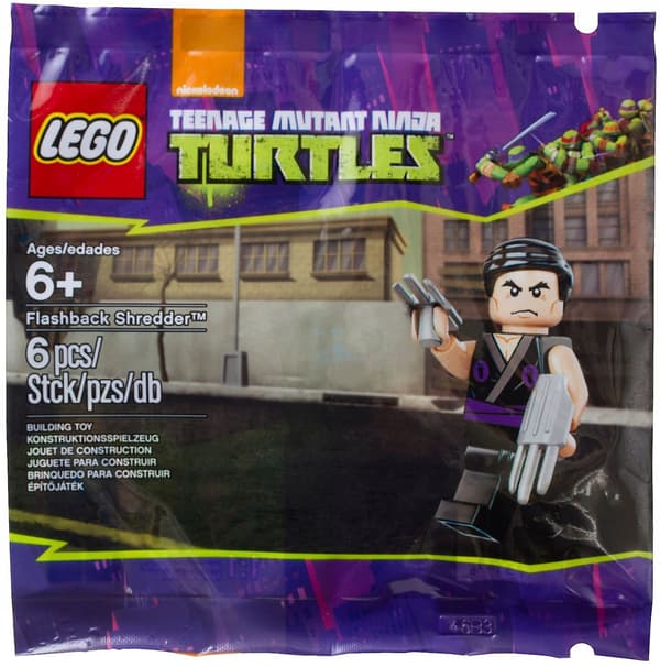 LEGO Ninja Turtles Polybag 5002127 Flashback Shredder tnt039 Figure