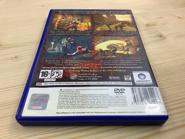 PRINCE OF PERSIA: WARRIOR WITHIN – Complete Set (WITHOUT THE PS2 GAME)