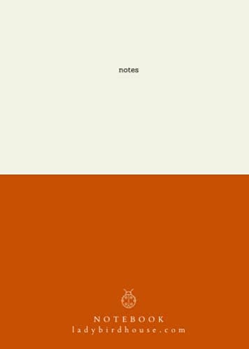 Colour Block Notebook – Terracotta