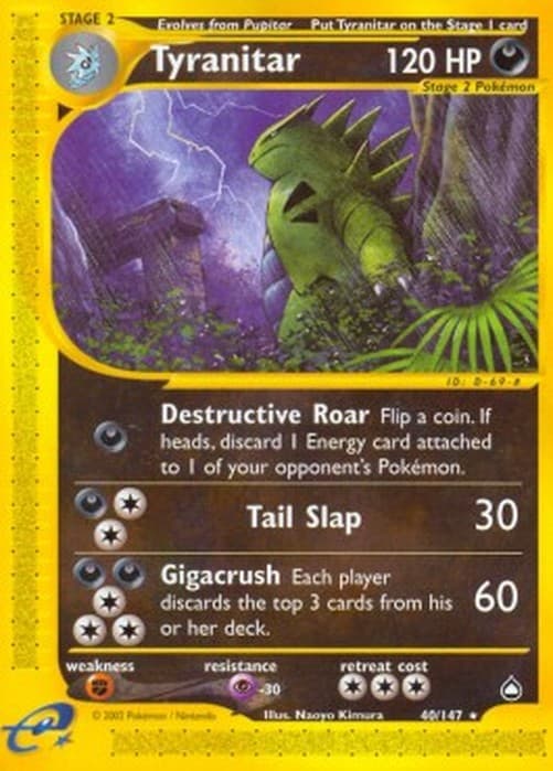 Pokemon TCG Tyranitar