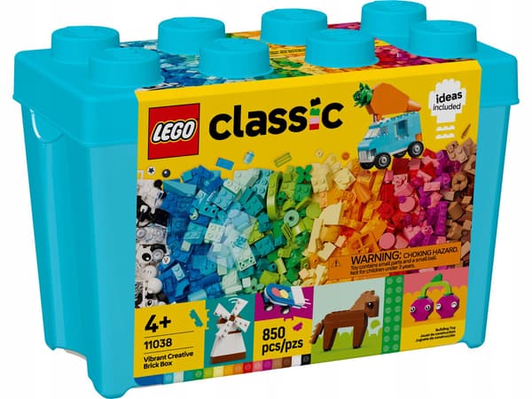 LEGO 11038 CLASSIC – CREATIVE BOX WITH COLOURFUL BRICKS