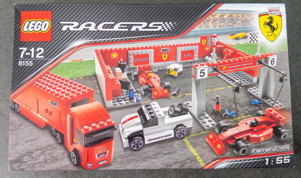 LEGO Racers 8155 – Ferrari Pit Stop