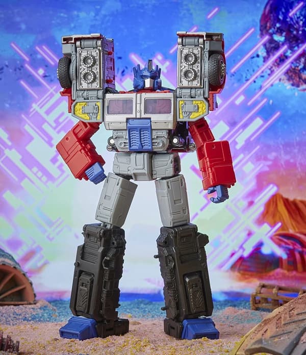Transformers Legacy Laser Optimus Prime figurine