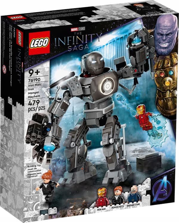 Lego Marvel Super Heroes 76190 Avengers Iron Man: Showdown with Iron Monger