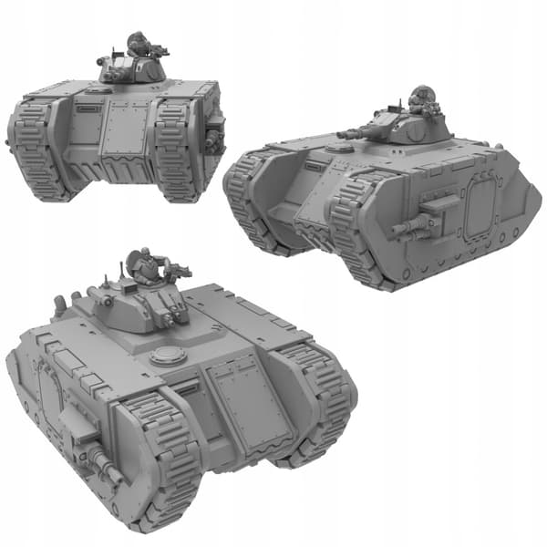 Militsfigur «Ground Plunderer» av ThatEvilOne, 28 mm
