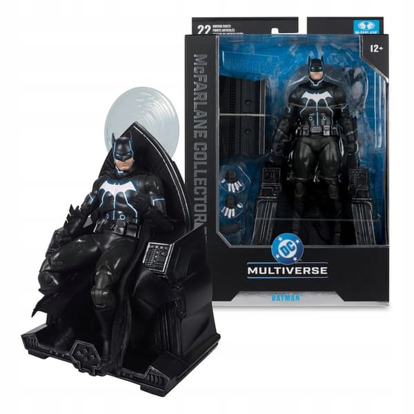 McFarlane DC Multiverse Action Figure #47: Batman with the Mobius Chair – 18 cm