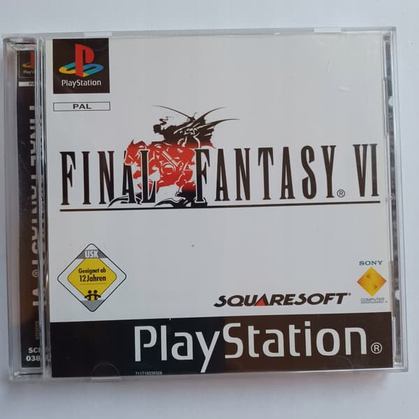 Final Fantasy VI, PlayStation, PS1, PSX, note: description