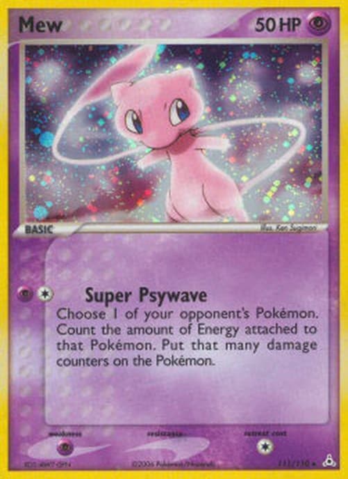 Pokemon TCG Mew