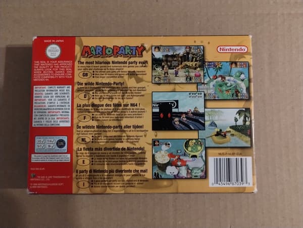 Mario Party for the Nintendo 64