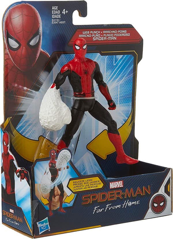 Marvel Web Punch Spider-Man figurine with accessories