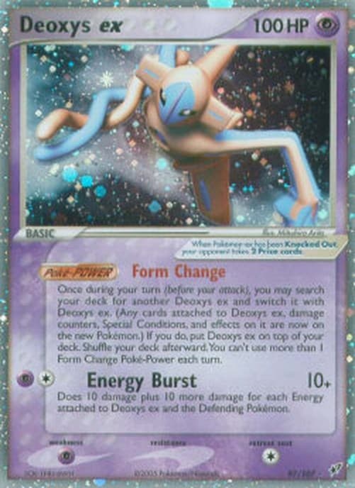Pokemon Deoxys ex