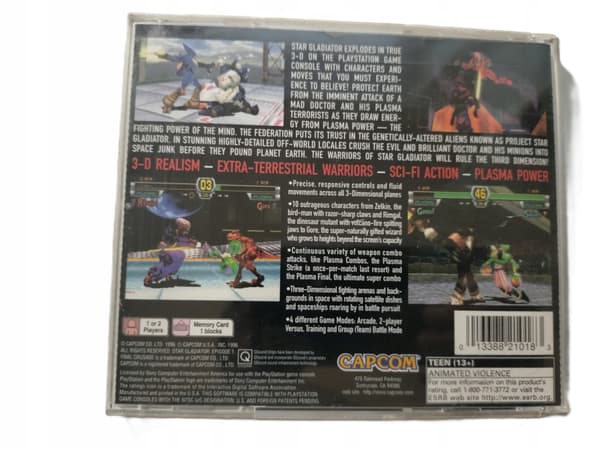 STAR GLADIATOR PSX PS1 ENG NTSC U/C