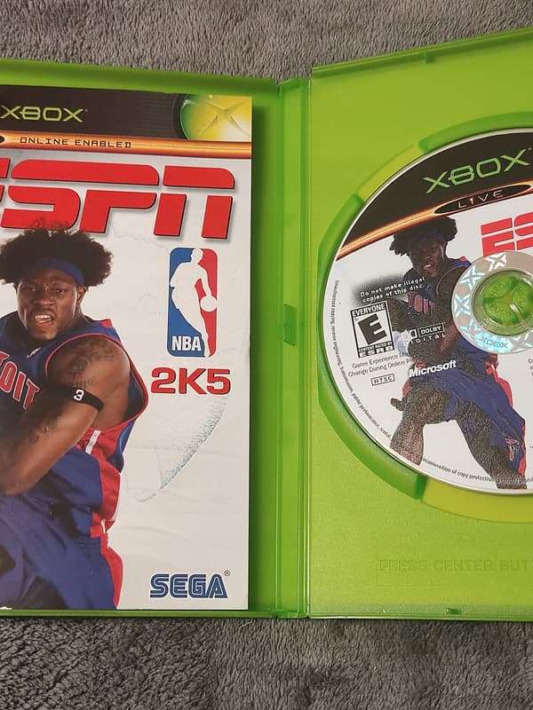 XBOX ESPN 2K5 NBA X-BOX CLASSIC NTSC