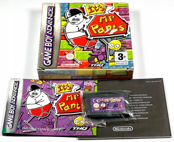 It's Mr Pants Nintendo Game Boy Advance