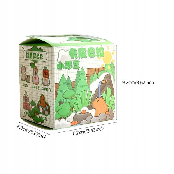 Action mini-figures, Desk decorations, Party supplies, Creative Capybara