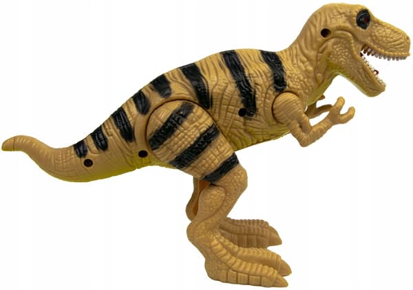 SET OF INTERACTIVE DINOSAUR FIGURINES THAT ROAR – 3 PIECES, 22 CM