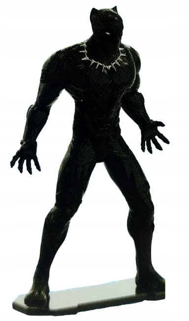 2x Hasbro Marvel Black Panther Mini Figure, 6cm