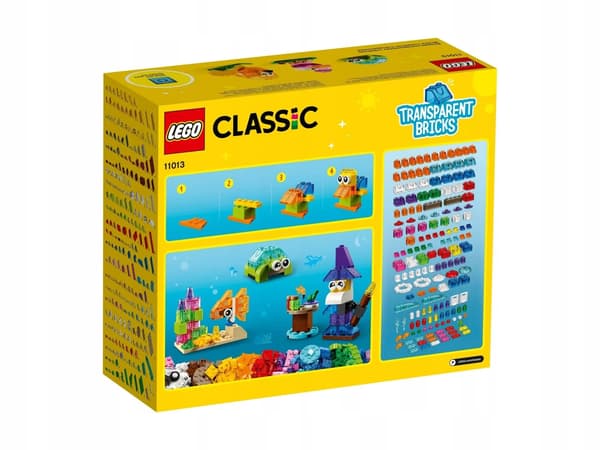 LEGO 11013 Classic Creative Clear Bricks