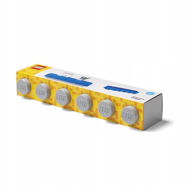 LEGO LONG SHELF, 6 BRICKS, GREY 41121740