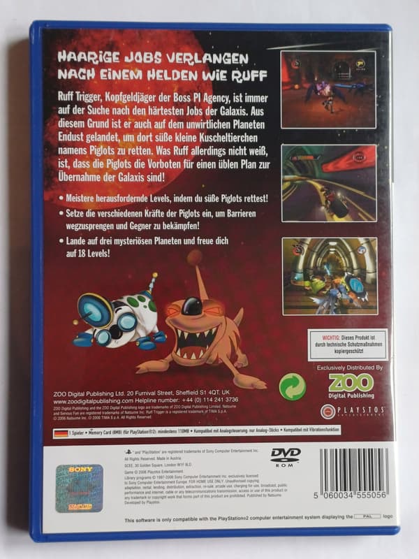 Ruff Trigger: The Vanocore Conspiracy, PlayStation 2, PS2