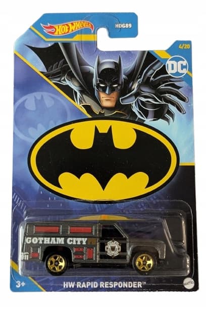 HOT WHEELS - HW Rapid Responder Batman HLK54 NEW