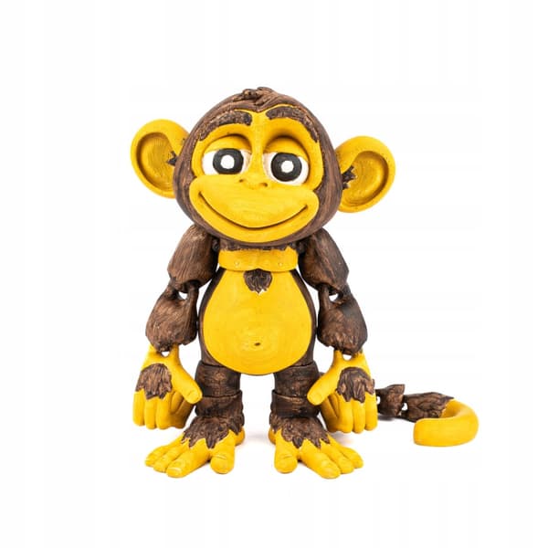 Monkey | 3D pop-up colouring book + paints and a paintbrush