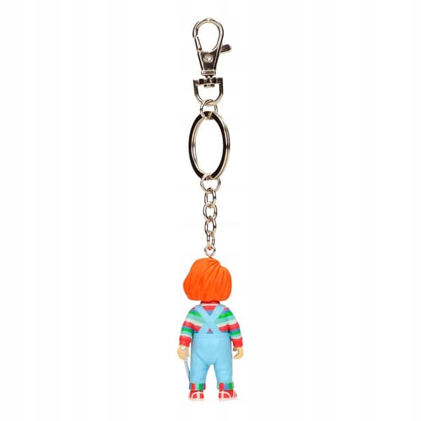 Chucky PVC Keyring, 6 cm – Officially Licensed Product