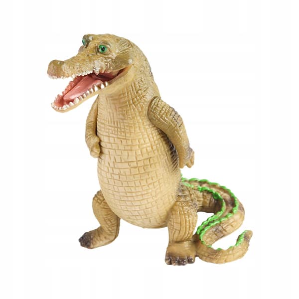 Crocodile Figure Simulation – Learning Aids – Educational Props – Standing Display Stand