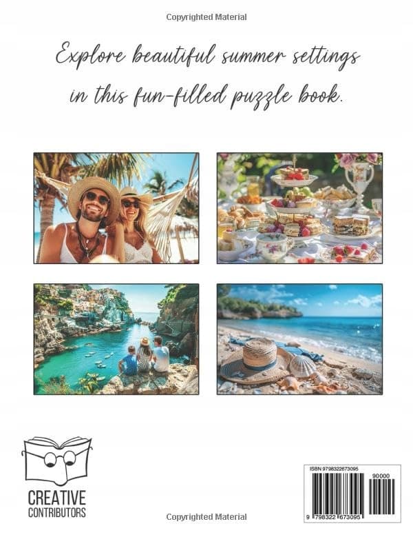 Contributors, Creative: The Ultimate Summer Spot the Difference Book for Adults