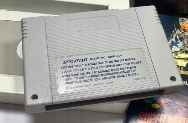 Super Conflict Super Nintendo SNES