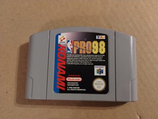 NBA Pro 98 for Nintendo 64