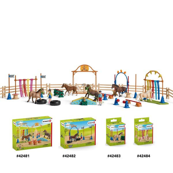 Schleich 42484 Farm World Flutter Pony Set