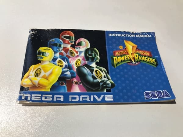 MIGHTY MORPHIN POWER RANGERS SEGA MEGA DRIVE