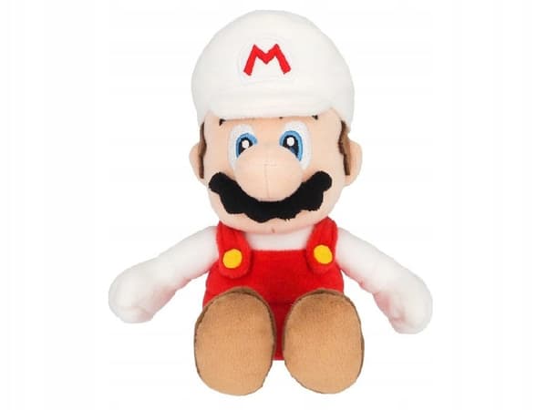Soft toy – Super Mario: Fire Mario, 24 cm