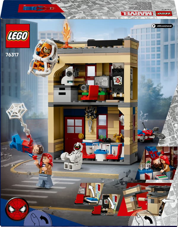 LEGO MARVEL 76317 Peter Parker’s Flat SPIDER-MAN