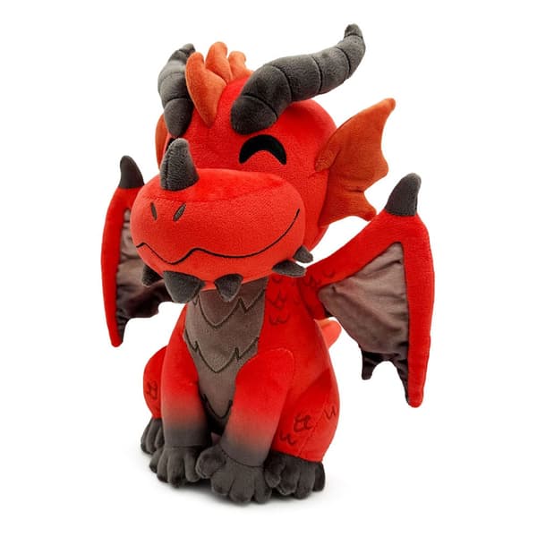 DUNGEONS+DRAGONS PLUSH FIGURE: RED DRAGON, 22 CM