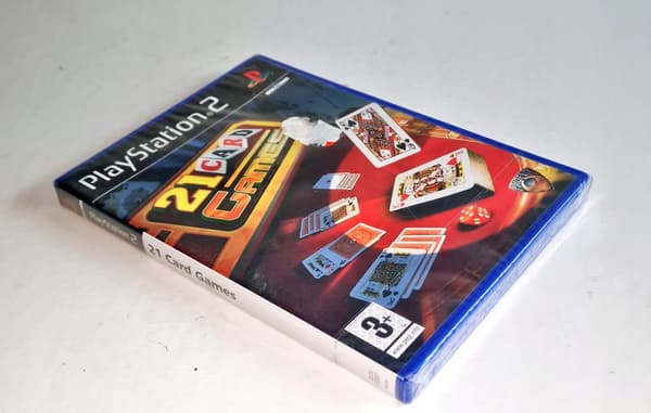 21 CARD GAMES PS2 game – NEW – SEALED –