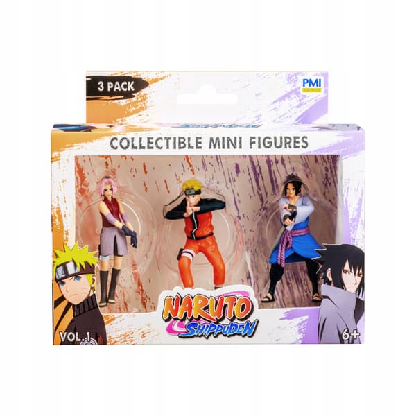 NARUTO SHIPPUDEN FIG.3PACK MIX NSH2021 11644