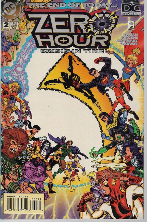 DC ZERO HOUR: Crisis in Time, Issues 1–4, 1994 (in English)