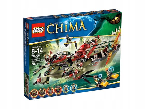 LEGO Chima 70006 Cragger’s Crocodile Boat