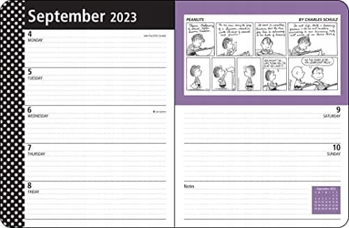 Peanuts 16-Month 2023–2024 Monthly/Weekly Planner Calendar