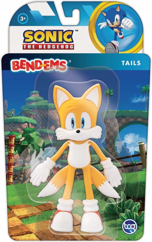 Tails Sonic the Hedgehog Bend EMS Flexible Figure