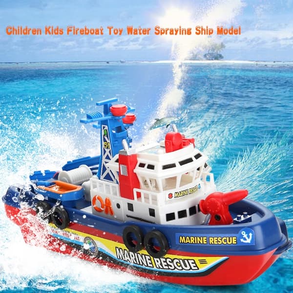 FIREBOAT TOY – FIREMAN’S BOAT – FIREBOAT MODEL