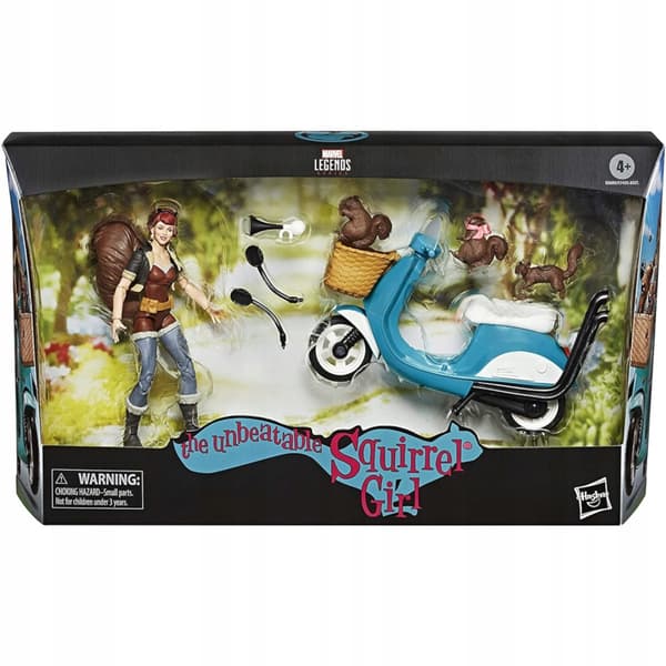 MARVEL LEGENDS SQUIRREL GIRL FIGURE + MOTORBIKE